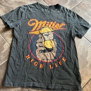 Abercrombie & Fitch Black Graphic Tee